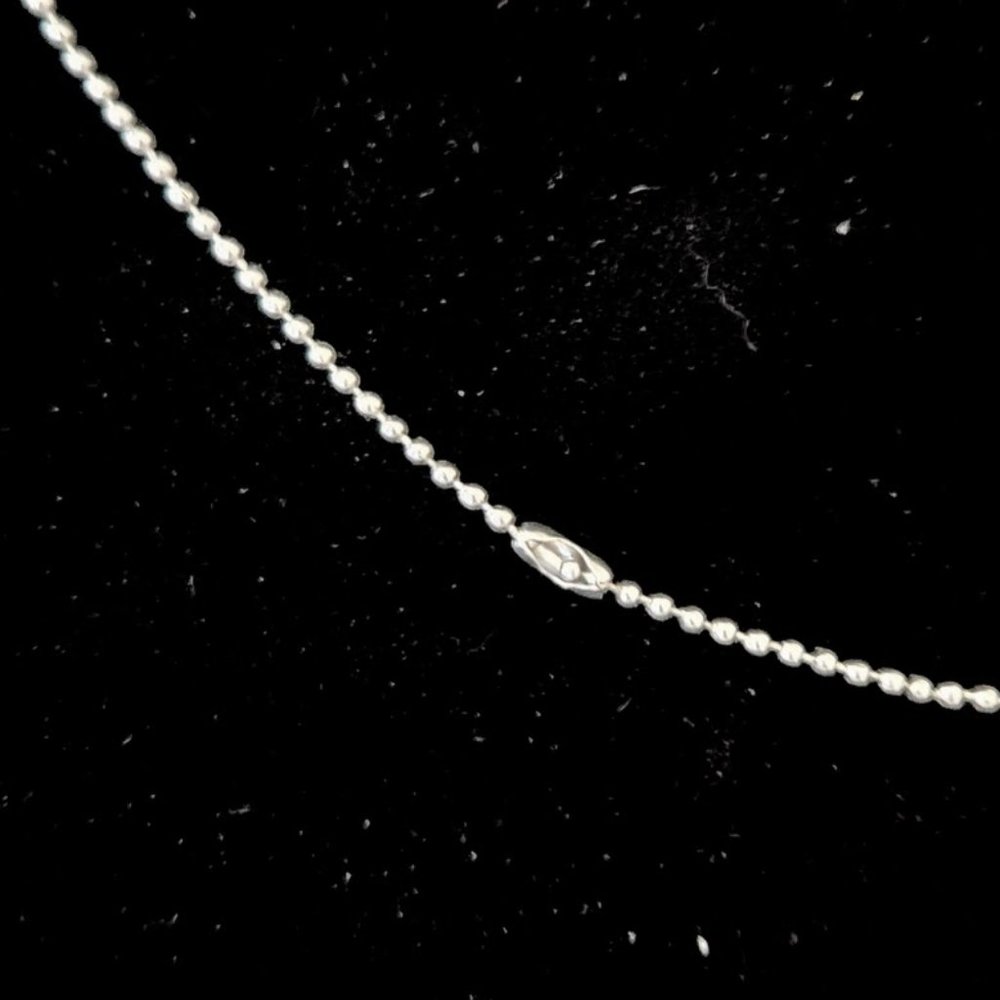 Silver Flamingo Cage Necklace With Pearl - Picture 4 of 4
